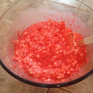 Mixed before Cool Whip