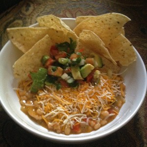 Quick White Chicken Chili